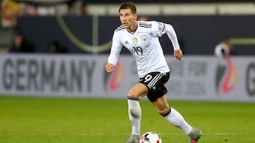 Leon Goretzka, con la selecci&oacute;n alemana.