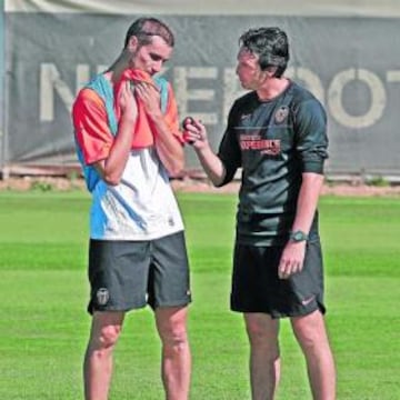 Helguera y Emery, en el Valencia.