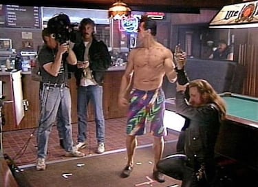 Terminator 2: Schwarzenegger’s ultimate prank during filming was a Hawaiian swimsuit