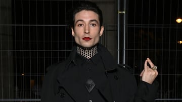 Ezra Miller en Paris, France. 2021.