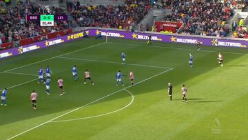 Resumen y goles del Brentford vs. Leicester de Premier League