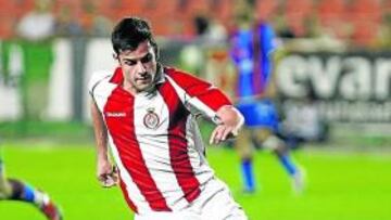 Dorca, jugando el otro día.