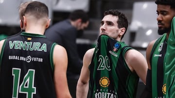 26/03/21 PARTIDO BALONCESTO BASKET
EUROCUP CUARTOS PRIMER PARTIDO 02
JOVENTUT BADALONA - VIRTUS SEGAFREDO BOLOGNA
FERRAN BASSAS TRISTEZA