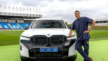 Real Madrid were given their annual BMW due to their partnership with the German car company.