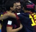 El Barcelona golea al Vic (1-5) y jugará la final ante el Vendrell