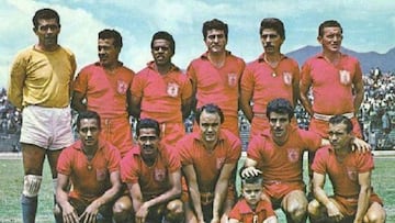 El América de Cali en 1962.