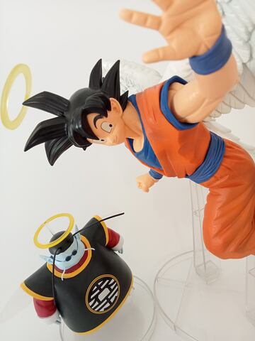 Goku ángel con Kaito de Dragon Ball por Banpresto