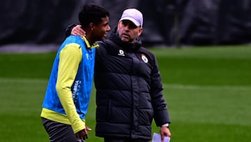 Jeremy y José Alberto, del Racing.