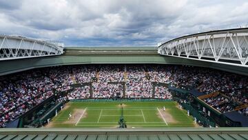 Imagen de la Pista Central de Wimbledon.