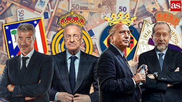 Los presidentes de clubes de fútbol más ricos de España