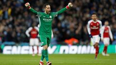 El emotivo festejo de Bravo en el título del City