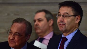 Bartomeu y Florentino Pérez.