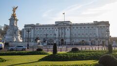 The Royal Standard flies above Buckingham Palace, London, as Queen Elizabeth II returned to central London despite the coronavirus outbreak. (Photo by Aaron Chown/PA Images via Getty Images)