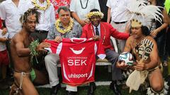 Las visitas de Pelé a Chile