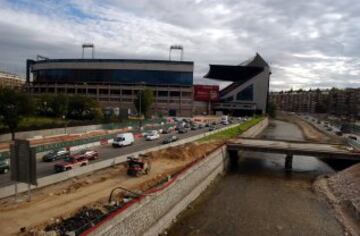 52 años del estadio Vicente Calderón en imágenes