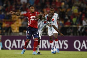 La victoria del DIM 2-1 ante América por Copa Sudamericana en imágenes.