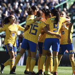 Tigres Femenil vence a Santos en el Estadio Corona
