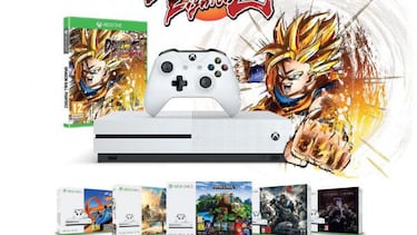 Saiyan Box: Xbox One S + Juego + Dragon Ball FighterZ por 279€