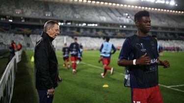 Tchouamení, en su etapa como jugador del Girondins de Burdeos.