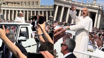 Papa León XIV se une a los cánticos de los aficionados de White Sox durante desfile en el vaticano