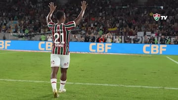 Jhon Arias fue ovacionado en el Maracaná.