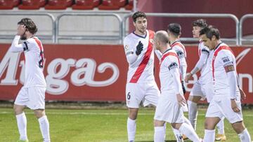 Mirandés 0 - Rayo 2: resumen y goles de LaLiga SmartBank