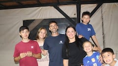 “Llegamos desde Argentina hace 13 años, tengo hijos chilenos y echamos raíces acá... Muy felices de vivir en un país tan lindo”