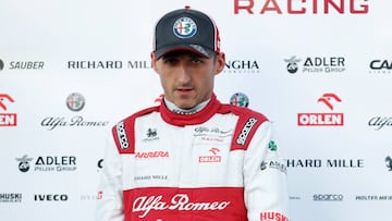 Robert Kubica en Montmeló.