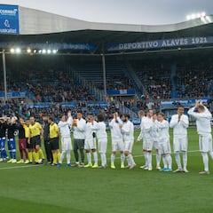 La victoria del Real Madrid ante el Alavés en imágenes