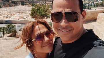 Jennifer Lopez y Alex Rodríguez