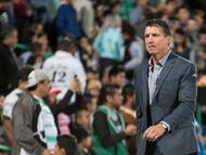 Action photo during the match Santos vs Queretaro, Corresponding to the quarter match of Copa Corona MX 2018, at TSM Stadium.
Foto de accion durante el partido Santos vs Queretaro, Correspondiente al partido de Cuartos de Final de la Copa MX, en el Estadio TSM, en al foto: Robert Dante Siboldi.
13/03/18/MEXSPORT/Enrique Terrazas