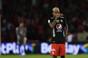 Yésus Cabrera ha disputado 14 encuentros con el Amércia de Cali marcando dos goles en la Liga BetPlay. Tiene un valor en el mercado de 1,6 millones de euros.