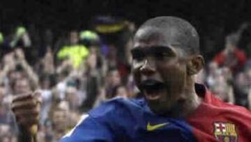 Etoo reclama al Barcelona 3 millones de euros por su traspaso al Inter