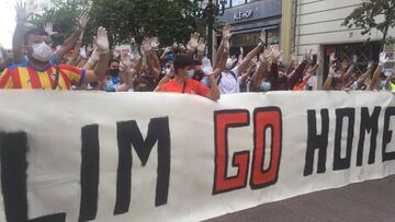 Nueva manifestación contra la gestión de Peter Lim