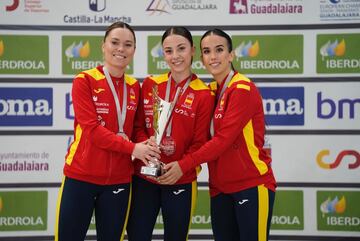  María López, Lidia Rodríguez y Raquel Roy