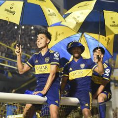Fabra, Jorman y Villa, campeones con Boca Juniors de la Superliga