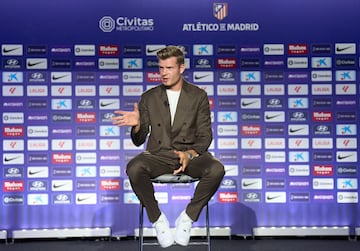 Sorloth habla como nuevo jugador del Atlético de Madrid.