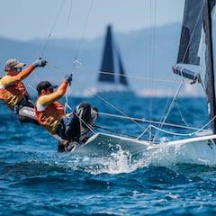 Konitzer y Torrado vuelan hacia el Top-10 en 49er