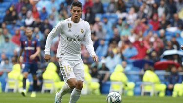 En la mediapunta, James ofrece su mejor rendimiento.