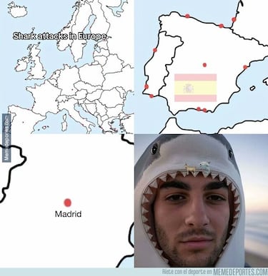 La derrota del Real Madrid, protagonista de los memes de la jornada