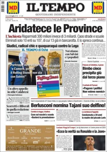 La prensa pone fecha al fichaje de Cristiano