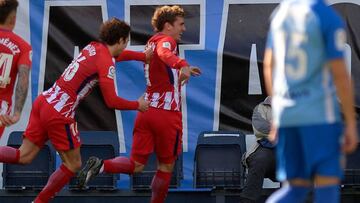 Málaga 0-1 Atlético: resumen, resultado y gol del partido