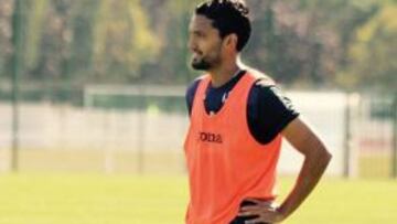 El volante publicó esta imagen en redes sociales.