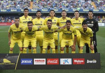 Equipo del Villarreal.