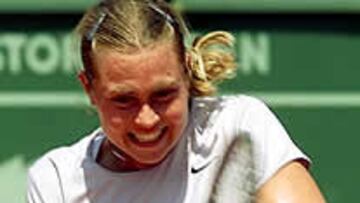 <b>RECOMPENSA.</B> El trabajo de Bovina se ha visto recompensado con su primer triunfo en un torneo de la WTA.