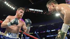 Los Másters vieron ganar a Golovkin ante Canelo