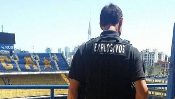 Hubo amenazas de bomba contra Boca y River.