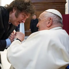 Los vaivenes de Milei con el papa Francisco: de llamarle “diablo” a destacar su “bondad”