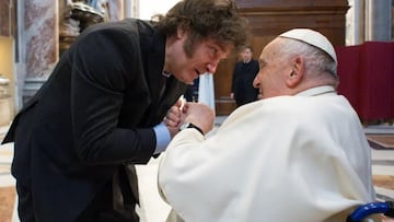 Los vaivenes de Milei con el papa Francisco: de llamarle “diablo” a destacar su “bondad”