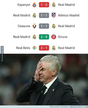 La derrota del Madrid, el Bar?a... Los memes ms divertidos de la jornada